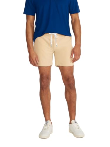 Image of Chubbies Everywear Men's Shorts - Mens Shorts Casual 6in Inseam, Elastic Waist, Water-Resistant, Zipper Pocket
