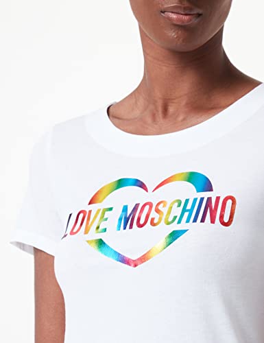Love Moschino Stampa a Forma di Cuore Multicolore