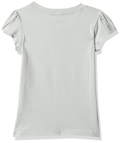 Image of Max Girls Pure Cotton Typographic Printed Knit Regular Fit T-Shirt