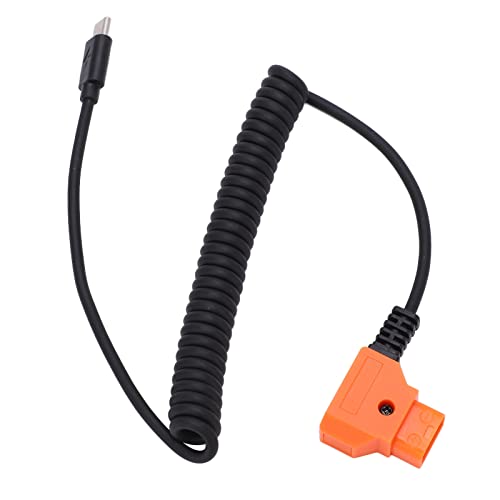 Shanrya USB C D Tap Power Trigger, Federflexibles USB C zu D Tap Power Flexibles Kabel Universal für Digitalkameras Cover