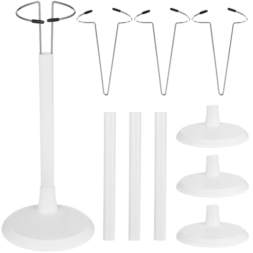 VICASKY 4Er Set Verstellbare Puppenständer Für Puppen Und Actionfiguren Teleskopierbare Figurenhalter Zur Präsentation Und Aufbewahrung Praktische Puppenhalter Organizer Für Zuhause Und Laden