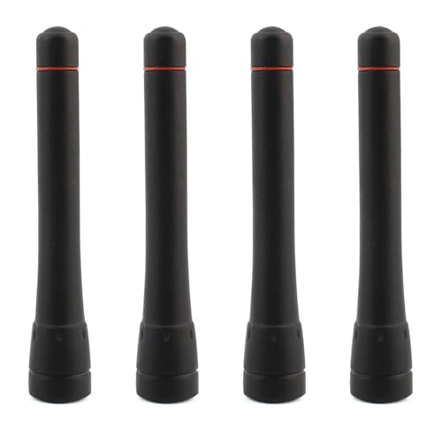 Antenne courte VHF 136-174 MHz lot de 4 performance radio