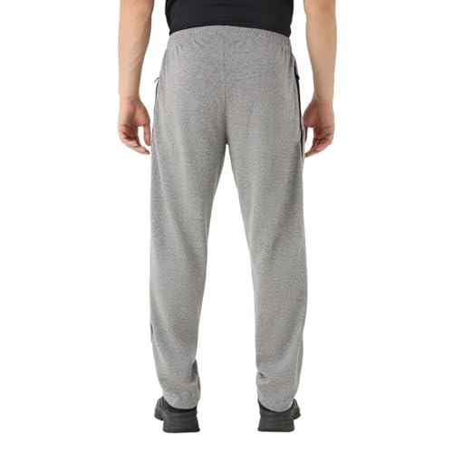 Image of berge' Men Cotton Polyester Comfy Regular Fit Sports Quality Track Pants with Secure Zipper Pocket, Casual Wear Lower Tracks Pant