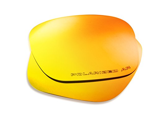 Compatible with Oakley Holbrook Replacement Lenses (Orange) - Polarized, 1.4 mm Thick, AR Coated, Added UV Protection, Fits Perfectly, for Men & Women