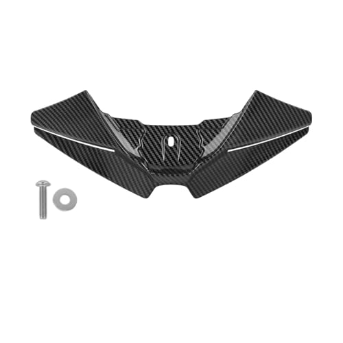 Extension d'ailes moto MT-07 2025 look black carbon résistant