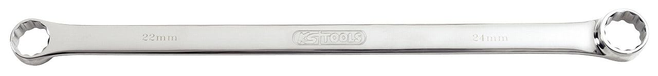 KS Tools 518.0826 17 x 19mm XL Chrome+ Ring Spanner
