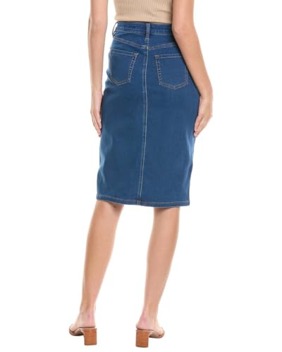 Jones New York Women's Stretch Denim Pencil Skirt2
