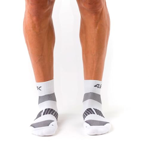 Chaussettes courtes 42K RUNNING Etna2 blanc taille 37 38 39 sport pied
