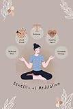 Photo Gallery benefits of meditation, meditation journal, 125 lined pages for journaling, a blank lined notebook for writing, mindful meditation gifts Photo Gallery benefits of meditation, meditation journal, 125 lined pages for journaling, a blank lined notebook for writing, mindful meditation gifts