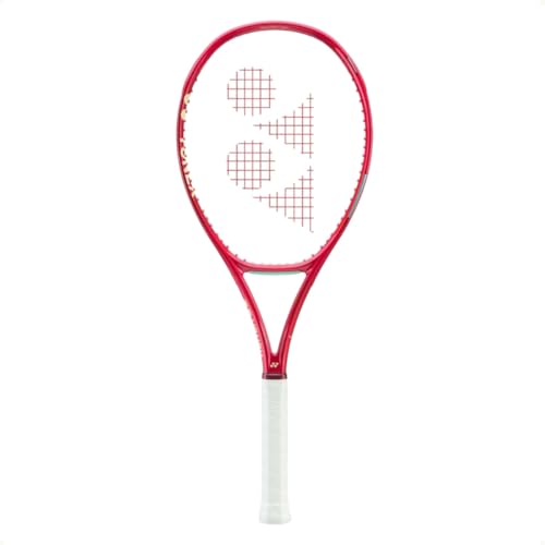 YONEX VCORE 100 Tennisschläger – 300 g – Modell 2026 – Ruby Red – Performance Racket mit maximalem Spin, Power & Kontrolle – Profi Tennisschläger für Training & Match - unbesaitet! (G3)