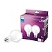 Philips LED Frosted G25 Ultra Definition Light Bulb, Dimmable, EyeComfort Technology, 500 Lumen, Daylight (5000K), 5W=60W, E26 Base, Title 20 Certified, (575217) 2-Pack