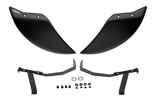 Aero-Raddeflektor Puig 22695C un équipement aérodynamique haut de gamme en ABS noir