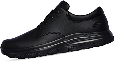 skechers leather dress shoes Men's Flex Advantage Slip Resistant Work Uniform Shoe, Black Leather, 39.5 EU: Buy Online at Best Price in UAE x-sibling-handle:the-dreamer-maxi-dress-golden