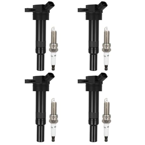 ECCPP UF651 ignition coil set with iridium spark plugs