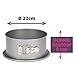 Patisse Extra High Leakproof Base Springform Nonstick Pan, 8 5/8