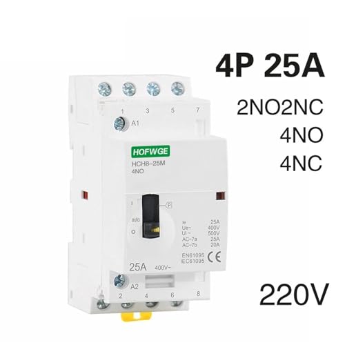 Contacteur modulaire 4P idéal pour programmer le chauffe-eau et optimiser vos heures creuses