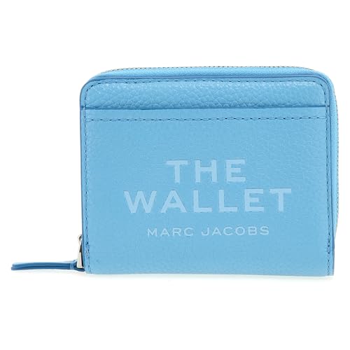 Marc Jacobs Mini Compact Wallet un portefeuille en cuir camel aux finitions luxe