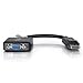 C2G / Cables to Go 54323 DisplayPort Male to VGA Female Adapter Converter, Bl