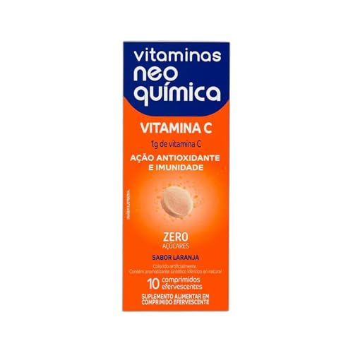 Suplemento Alimentar Vitamina C Efervescente Vitaminas Neo Química 10 comprimidos
