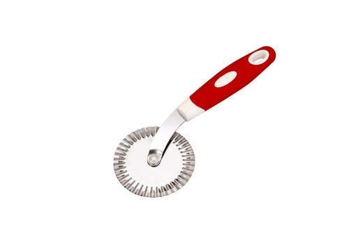 HARIHUBStainless Steel Pastry Ravioli Pasta Dough Cutter Crimper Wheel (Multicolour)