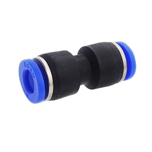 ICXLPMC PU6 10Pcs Air Pneumatic 6mm to 6mm Straight Push in Connectors Quick Fittings