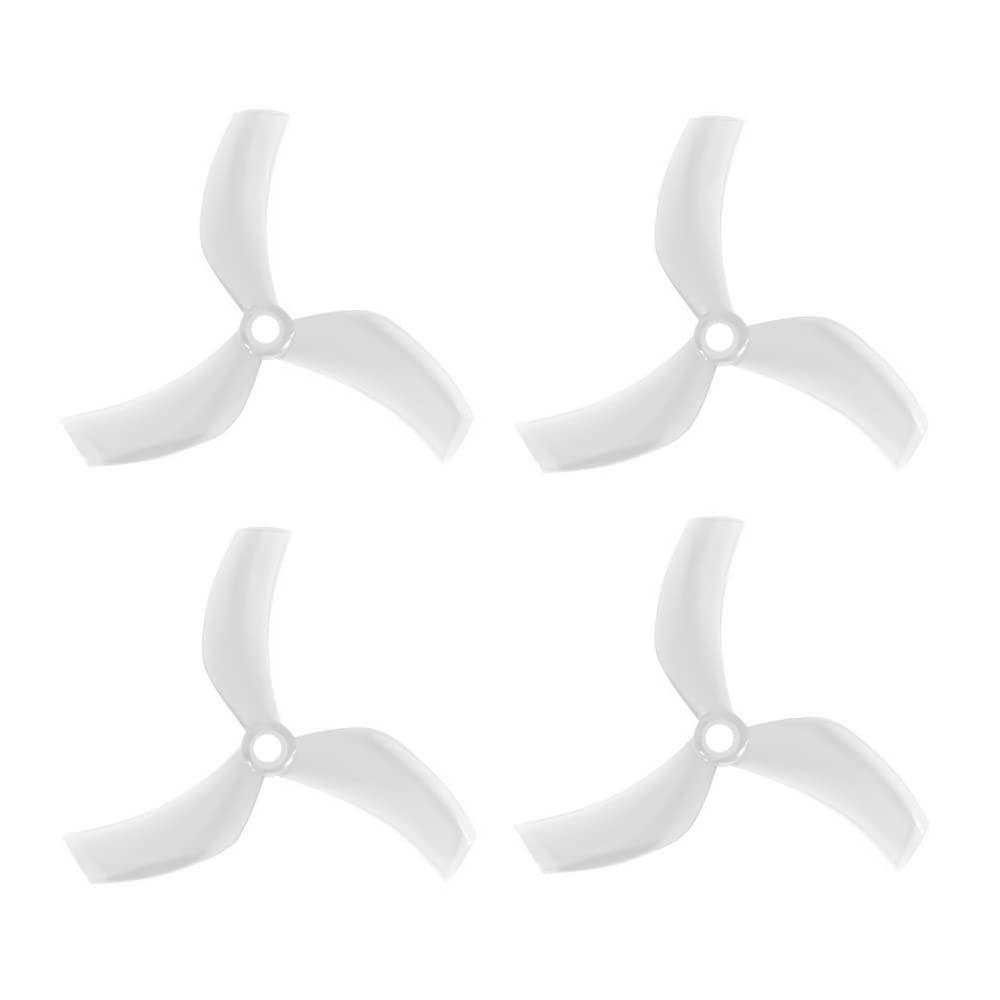 Gemfan D90 90mm 3.5" Ducted 3-Blade Propeller - M5 Shaft (Set of 4) - 5mm - White