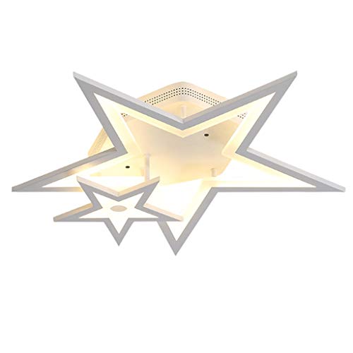 Preisvergleich Produktbild JYDQM Kreative Persönlichkeit Augenschutz Dimmbare, for Schlafzimmer, Dimmen Stufenlos Deckenleuchte