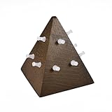 Tsophreniq Organizador funcional de madera para joyas, pendientes y anillos de labios, organizador de piercings corporales, textura de madera