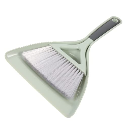 NULYLU 1 Set Miniature Dustpan Broom Set for Desktop Cleaning Handheld Mini Dustpan Brush for Home Pet Car