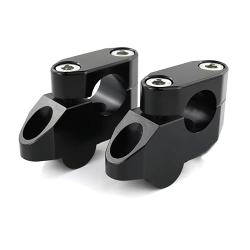 Rehausseur guidon moto 7/8 pour CBF500 finition Gloss Black