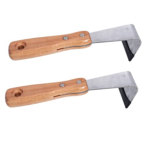 Levemolo Tree Bark Scraper Tool 2pcs Hand Cutters for Garden Hand Knives for Bark for Fruit Tree Lightweight Scarping Tools