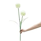 JJJ LHY- Gefälschte Blume Simulation Blumen-Fußboden-2 Köpfe Hydrangea Wohnzimmer TV Schrank Flasche Blumenschmuck Mode Einfacher Mode (Color : E)