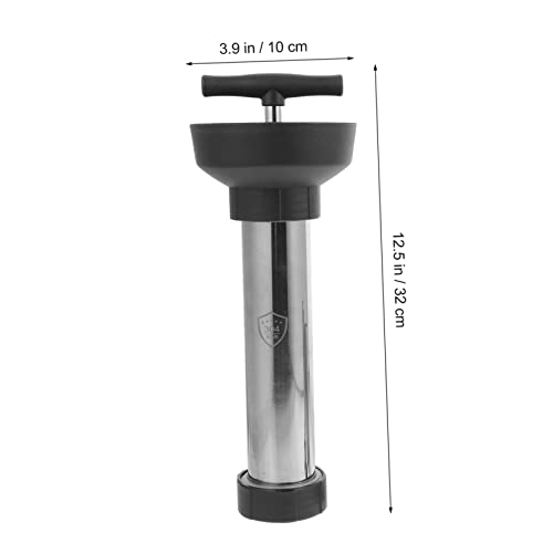 KICHOUSE Stainless Steel Sausage Stuffer Made for Diy Sausage Making Clean Safe