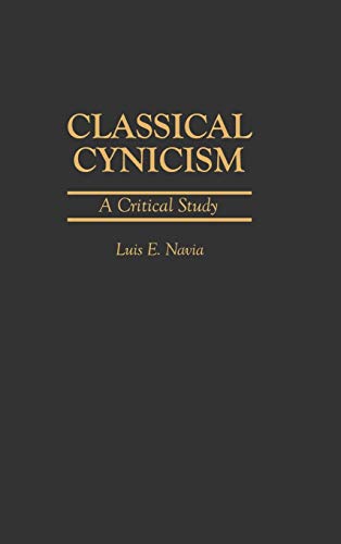 Classical Cynicism: A Critical Study PDF