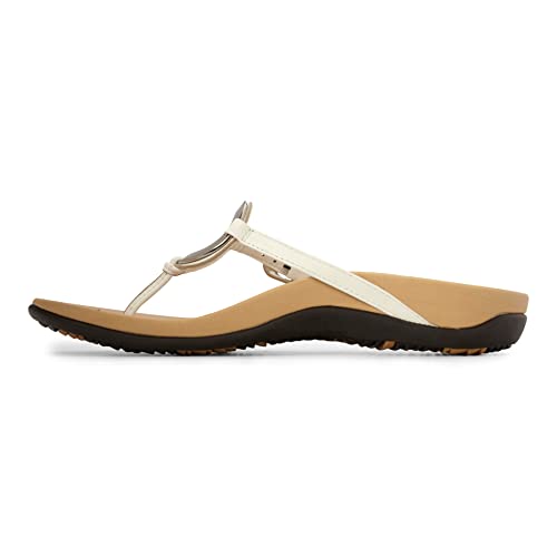 Image of Vionic Women's Rest Karina Backstrap Sandal- Supportive Ladies Slip on Sandals That Include Three-Zone Comfort with Orthotic Insole Arch Support, Medium and Wide Fit