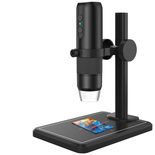 Endoscope caméra loupe 1600X avec 8 LED pour téléphone et PC portable