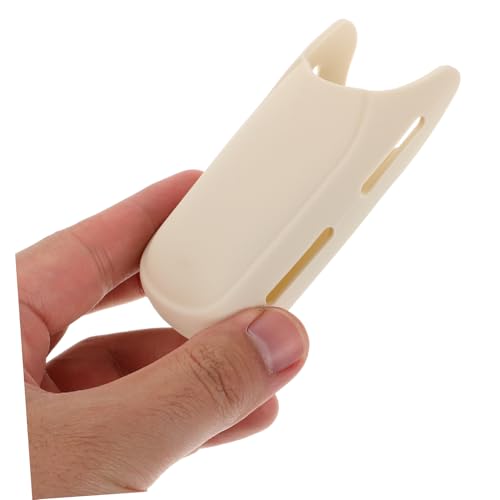 Cubierta de mango para rizador de cabello beige resistente al calor miniatura 3