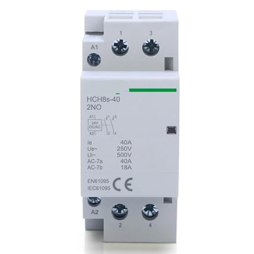 Contacteur ca domestique 2P 40A rail din HCH8s automatique basse tension