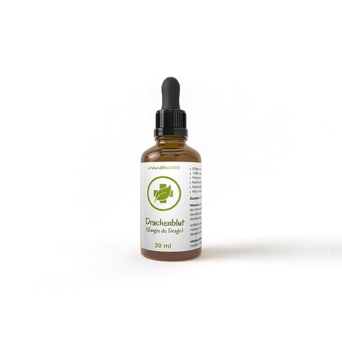 Premium Drachenblut 30 ml - Original Sangre de Grado - vegan - Frische Ernte aus Amazonas-Regenwald
