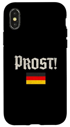 iPhone X/XS Prost New Braunfels German Flag Wurst Festival Dress Case