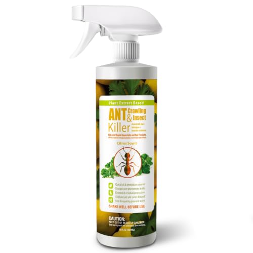 Image of EcoVenger By EcoRaider Ant Killer & Crawling Insect Killer, 16 OZ Ready to Use, Indoor & Outdoor, Kills & Repels, Lasting Prevention, Natural & Non-Toxic Plant Based Formula, Pleasant Citrus Scent
