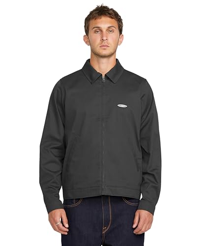 Volcom Men's Voider Lined Zip Garage Jacket3