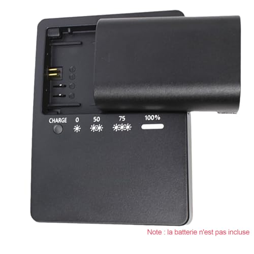 Chargeur LC-E6E pour batterie LP-E6N Canon EOS R5 6D et 80D - 4