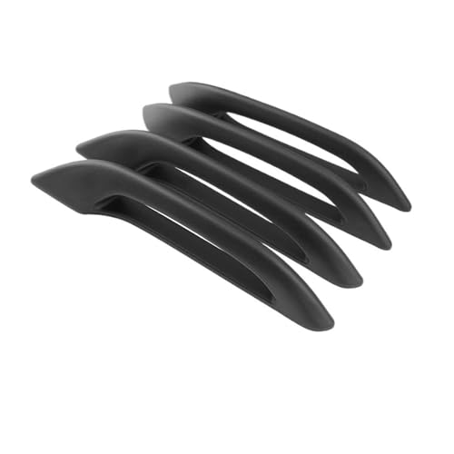XJyanus Antifreeze Door Handles,4pcs Has Long Service Life Available in Multiple Colors,Compatible for Tesla Model Y/3 2019-2024(4pcs Matte Black)