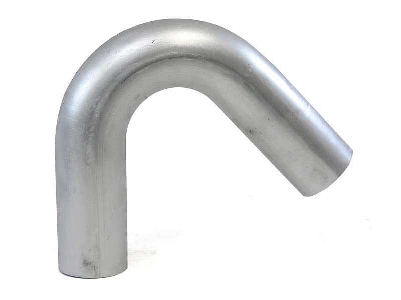 HPS 2.25" OD, 135 Degree Bend Aluminum Elbow Tubing, 6" Leg Length on Each Side, 2-1/4" Clr, 6061 T6 Seamless 16 Gauge, Wall Thickness: 0.065", ALE135-91888, 2.25" OD, Aluminum