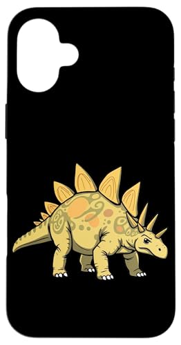 �X�e�S�T�E���X�A�X�e�S �f�B�m �f�U�C��, Stegosaurus, Stego Dino Design �X�}�z�P�[�X iPhone 16 Plus �p