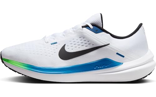 Nike Tênis Air Winflo 10, BRANCO/PRETO-ESTRELA AZUL-VERDE STRIKE, 38
