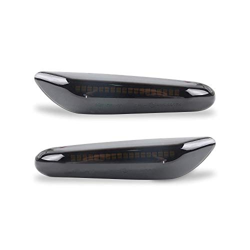 Intermitentes laterales u0093Smokeu0094, de cristal transparente para coche