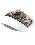 Photo Gallery letuwj - berretto da padrone di casa regolabile in cotone hip hop con capelli finti bianco e capelli di caffè. taglia unica Photo Gallery letuwj - berretto da padrone di casa regolabile in cotone hip hop con capelli finti bianco e capelli di caffè. taglia unica