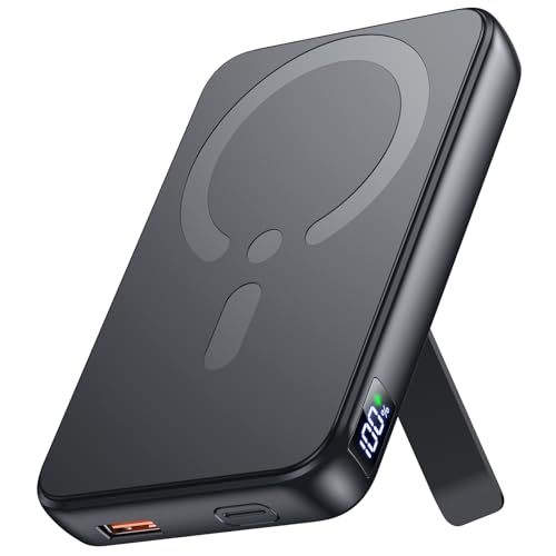 for Magsafe Portable Charger, 12000mAh Wireless Magnetic Power Ba...